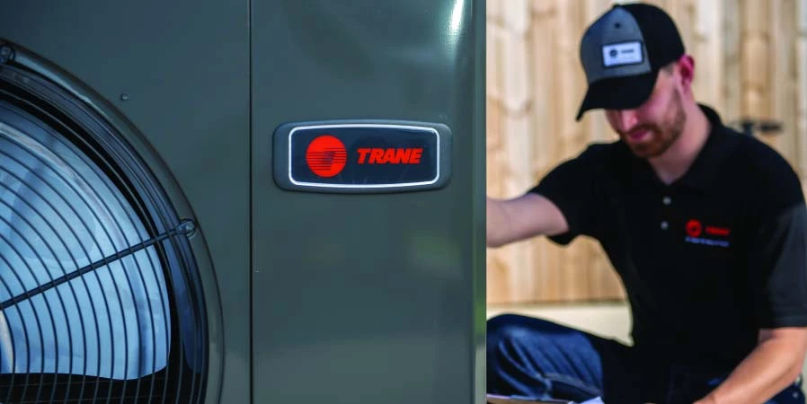 tech working on mini split