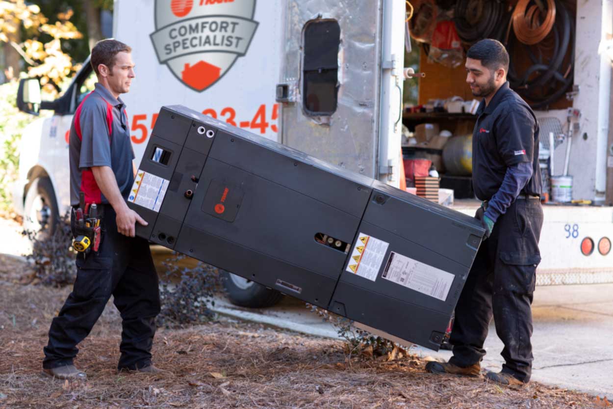 Trane-HeatPump-Unload